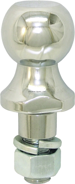 Picture of Invincible Marine Trailer Ball 1-7/8"X3/4" Thread X2" Shaft Plated