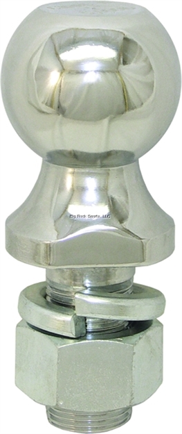 Picture of Invincible Marine Trailer Ball 2"X1" Thread X2" Shaft Plated