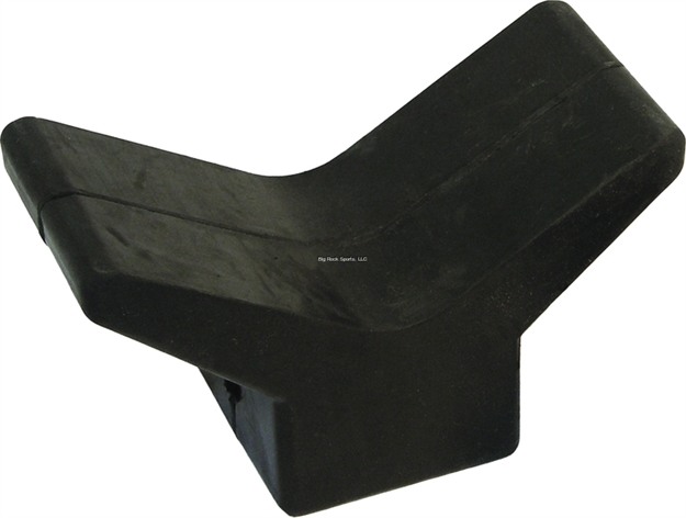 Picture of Invincible Marine Trailer Bow Stop 3"X3" Black Rubber