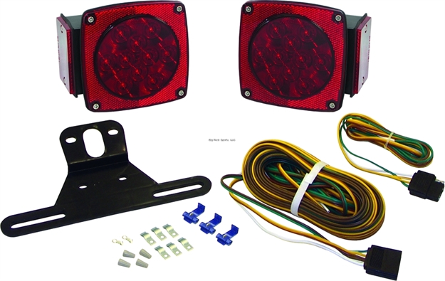 Picture of Invincible Marine Trailer Light Kit Led Square