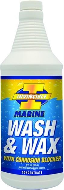Picture of Invincible Marine Wash And Wax W/Corrosion Blocker 32Oz