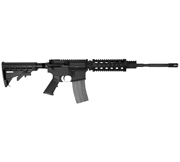 Picture of I.O. M215 Low Profile 5.56Nato Blk Quadrail 16''Bbl 1-30Rd Mag