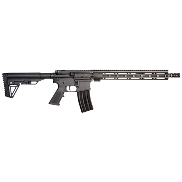 Picture of I.O. Iodm2023ms M215 Ar15 M-Lok Semi-Automatic 5.56 Nato 16" 30+1 6-Position Alpha Black Stk Black Hardcoat Anodized