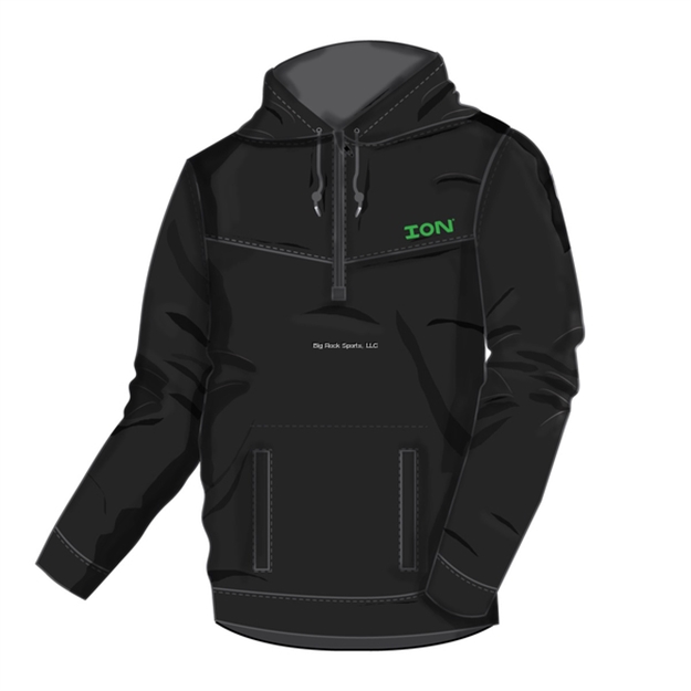Picture of Ion Black Performance Hoodie, Size 2Xl