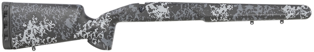 Picture of  Iota Outdoors 941211100153281211 Kremlin  Textured Large Pattern Matte Midnight Gray Carbon Fiber Fixed With M24 Barrel Contouring For Tikka T3 Right Hand 850029958130