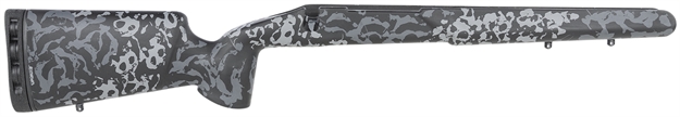 Picture of  Iota Outdoors 971211102113111211 Kremlin  Textured Large Pattern Matte Midnight Gray Carbon Fiber Fixed With Varmint Barrel Contouring For Remington 700 Long Action Right Hand