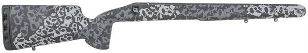 Picture of  Iota Outdoors 971211102113211211 Kremlin  Textured Large Pattern Matte Midnight Gray Carbon Fiber Fixed With M24 Barrel Contouring For Remington 700 Long Action Right Hand 850029958482