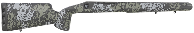 Picture of  Iota Outdoors 971311102113111211 Kremlin  Textured Large Pattern Matte Black Olive Carbon Fiber Fixed With Varmint Barrel Contouring For Remington 700 Long Action Right Hand 850029958444