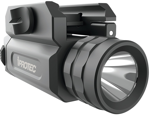Picture of  Iprotec 6566 Rm230 Rail-Mount Firearm Light  Black Anodized 40/230 Lumens White Cree Led 645397931607