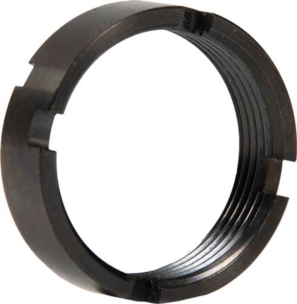 Picture of Iron City Rifle Works City Ar15/Ar9 Castle Nut Raw Uncoated Titanium