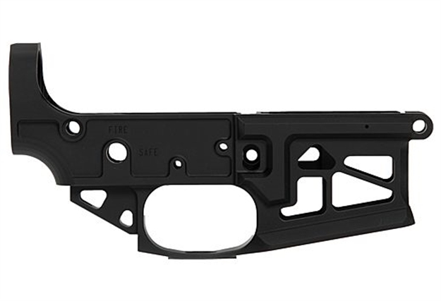 Picture of Iron City Rifle Works City Ar15 Lower Receiver Berserker Skeletonized Black