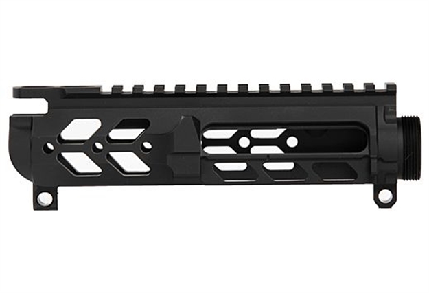 Picture of Iron City Rifle Works City Ar15 Upper Receiver Berserker Skeletonized Black