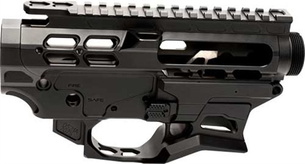 Picture of Iron City Rifle Works City Billet Receiver Set Ar9/Pcc Berserker LT Skeleton