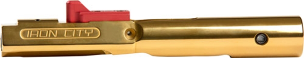 Picture of Iron City Rifle Works City Ar9 Red Mohawk Bcg C4v Coating 9Mm Gold