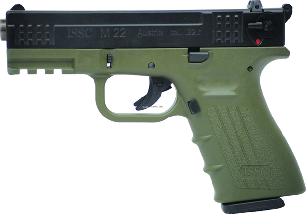Picture of Issc 111014  .22Lr M22 Pistol Grn/Blk 10Rd State Laws Apply