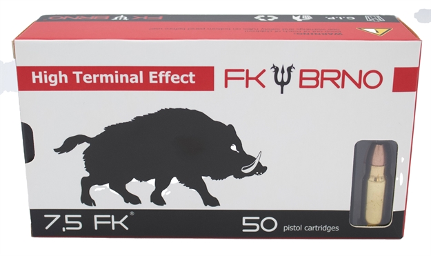 Picture of Italian Firearms Group Brno 7.5 F5 95Gr Hollow Point 50Rds Per Box Lead Free FKAMHVF550 718910604248