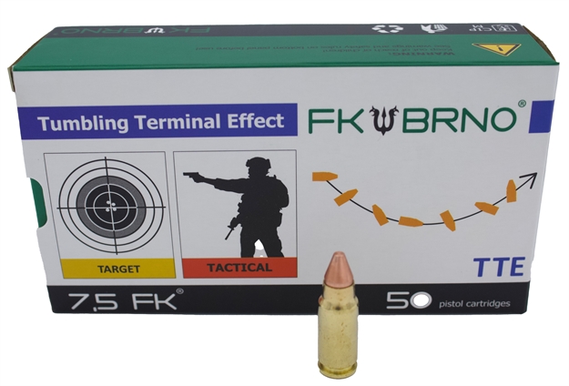 Picture of Italian Firearms Group FK Brno 7.5 FK F7 101Gr Spoon Tip 50Rd FKAMMOF750 700306561372