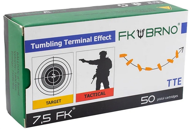 Picture of Italian Firearms Group FK Brno 7.5 FK F7 HV 101Gr Spoon Tip 50Rd FKAMHVF750