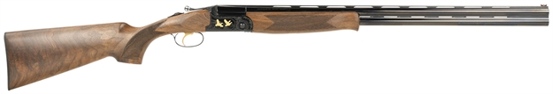 Picture of  Italian Firearms Group Frslx600bl41028 Slx 600  410 Gauge 3" 2Rd 28" O/U, Black Barrel/Gold Inlay Engraved Rec, Walnut Furniture, Fiber Optic Sight, Technichoke Xp50 Chokes 8057829612633