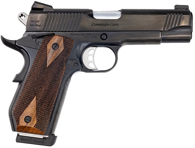 Picture of Italian Firearms Group Gunworks 1911 Commander 45Acp 4.25" 8Rnd Blued/Ivory< TGWCMBL45M