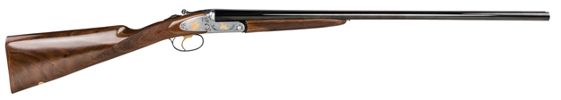 Picture of F.A.I.R. Frisprdl2028 Iside DE Luxe Prestige 20 Gauge 2Rd 3" 28" Blued Barrel, Steel Receiver W/Silver Engraved Metal Finish, Walnut Stock FR-ISPRDL-2028 8057829613166