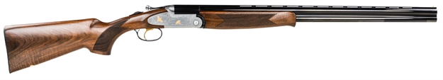 Picture of F.A.I.R. Frs6922028 Slx 692 Gold Full Size 20 Gauge Break Open 3" 2Rd 28" Blued Over/Under Vent Rib Barrel, Silver Stainless Steel W/Gold Engraved Receiver, Fixed Walnut Stock, Right Hand FR-S692-2028 8057829610615
