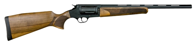 Picture of Italian Firearms Group (Ifg) Ldtxs804410 Txs 804 Revolving Shotgun 410 Gauge 20.25" 5 High Gloss Blued Wood Checkered Stock Right Hand