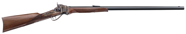 Picture of  Davide Pedersoli 010S780457 1874 Sporting 45-70 Gov 1Rd 32" Octagon Blued Barrel, Color Case Hardened Steel Receiver, Walnut Stock 8029874002912