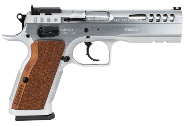 Picture of Italian Firearms Group Stock Master 9Mm 4.75" 17Rnd Bull Bbl Chrome TF-STOCKM-9