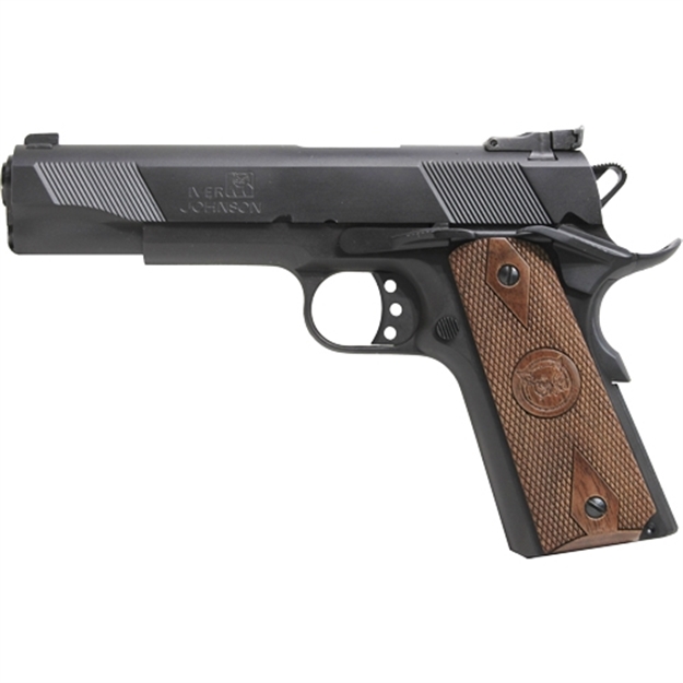 Picture of Iver Johnson Johnson 1911A1 Eagle 9Mm Luger 5" Adj 8Rd Matte GIJ17