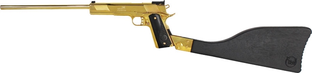 Picture of Iver Johnson Arms Johnson Eagle Xl45 45Acp Carbine 16" Bbl 24K Gold GIJEAGLEXL45RIF