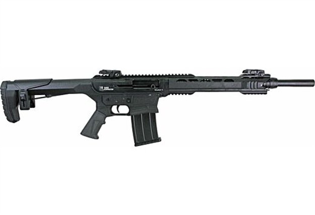 Picture of  Iver Johnson Arms Stryker1 Stryker 1 12 Gauge Semi-Auto 5+1 20" Black Steel Barrel, Black Picatinny Rail Receiver, Adj Cheekrest Black Synthetic Stock 796167791898