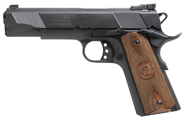 Picture of Iver Johnson Johnson 1911A1 Eagle 9Mm Luger 5" Adj 8Rd Matte GIJ17 610696740724