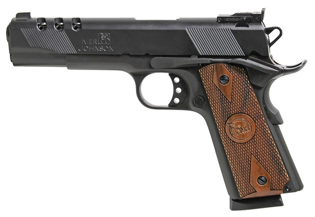 Picture of Iver Johnson Johnson Eagle Ported 45Acp 5" AS 8Rd Matte Blued< GIJ28 737278253431