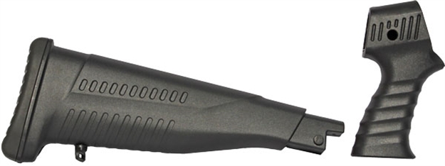 Picture of Iver Johnson Johnson Stock 2-Pc Pistol Grip Pump&Auto 12&20Ga Black