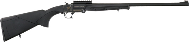 Picture of Iver Johnson Johnson 700 20Ga. 3" Deer 24" Mc4 W/Rail Black Syn< IJ7002024SR