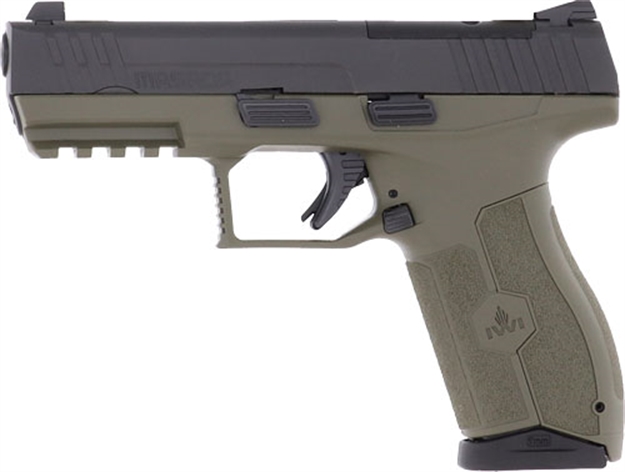 Picture of Iwi Masada 9Mm 4.1" 3-Dot OR 2-17Rd Mag OD Green ! M9ORP17OD