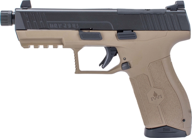 Picture of Iwi Masada 9Mm 4.6" Threaded Bbl 3-Dot Orp 2-17Rd Mag Fde M9ORP17TFD