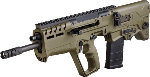 Picture of Iwi Tavor 7 308/7.62 Nato Flattop 20" Bull-Pup OD Green T7G20