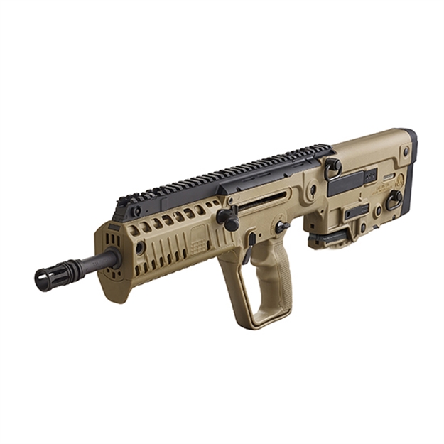 Picture of  Iwi US Xfd18rs Tavor X95 *Nj/Md Compliant 5.56X45mm Nato Caliber With 18.50" Barrel, 10+1 Capacity, Flat Dark Earth Metal Finish, Flat Dark Earth Fixed Bullpup Stock & Polymer Grip Right Hand