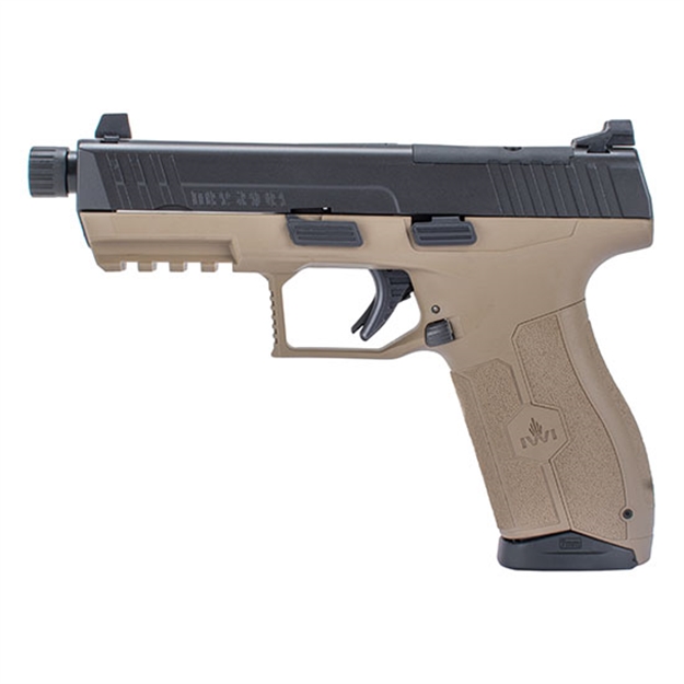 Picture of  Iwi US M9orp17tfd Masada  9Mm Luger 4.60" TB 17+1 Flat Dark Earth Flat Dark Earth Interchangeable Backstrap Grip