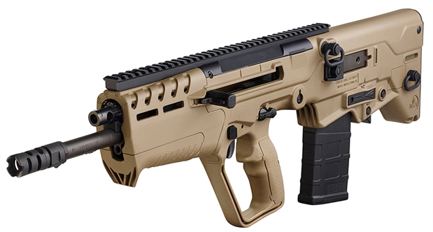 Picture of  Iwi US T7f20 Tavor 7 7.62X51mm Nato Caliber With 20" Barrel, 20+1 Capacity, Flat Dark Earth Metal Finish, Flat Dark Earth Fixed Bullpup Stock & Polymer Grip Ambidextrous Hand 818004022528