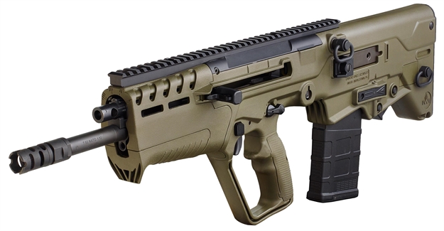 Picture of  Iwi US T7g16 Tavor 7 7.62X51mm Nato Caliber With 16.50" Barrel, 20+1 Capacity, OD Green Metal Finish, OD Green Fixed Bullpup Stock & Polymer Grip Right Hand 818004020388