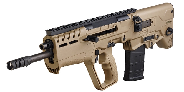 Picture of  Iwi US T7fd16 Tavor 7 7.62X51mm Nato Caliber With 16.50" Barrel, 20+1 Capacity, Flat Dark Earth Metal Finish, Flat Dark Earth Fixed Bullpup Stock & Polymer Grip Right Hand 818004020371