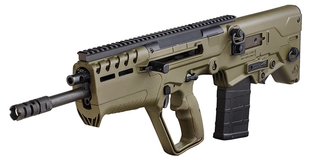 Picture of  Iwi US T7g1610 Tavor 7 7.62X51mm Nato Caliber With 16.50" Barrel, 10+1 Capacity, OD Green Metal Finish, OD Green Fixed Bullpup Stock & Polymer Grip Right Hand