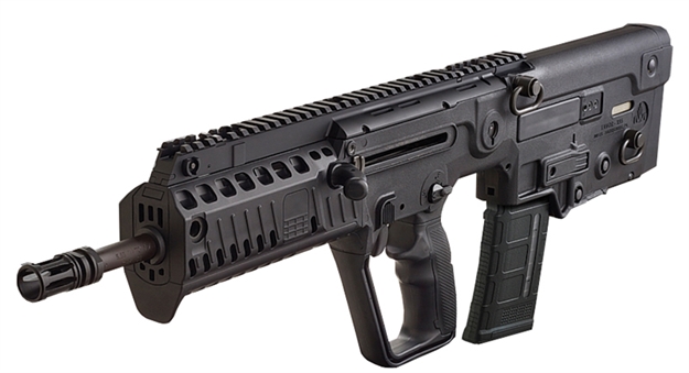 Picture of  Iwi US Xb1610 Tavor X95 5.56X45mm Nato Caliber With 16.50" Barrel, 10+1 Capacity, Black Metal Finish, Black Fixed Bullpup Stock & Polymer Grip Right Hand 856183006052