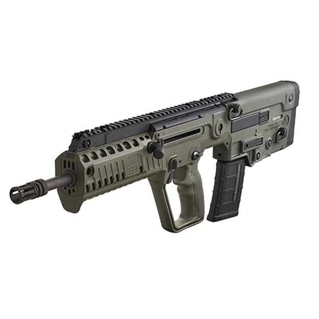 Picture of  Iwi US Xg16 Tavor X95 5.56X45mm Nato Caliber With 16.50" Barrel, 30+1 Capacity, OD Green Metal Finish, OD Green Fixed Bullpup Stock & Polymer Grip Right Hand 859735005930