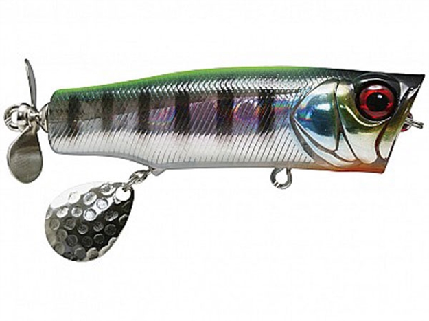 Picture of Jackall Lures Binksy Topwater Popper, 2 3/4", 1/2 Oz, HL Chartreuse Strike Gill, Floating