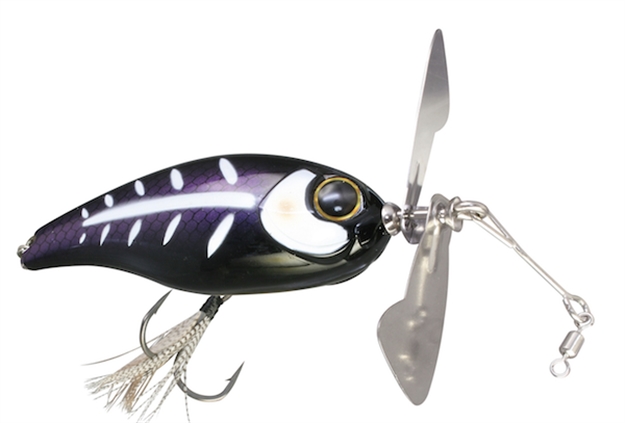 Picture of Jackall Lures Chopcut JR 2.5" / .6Oz Surface Bait, Black White