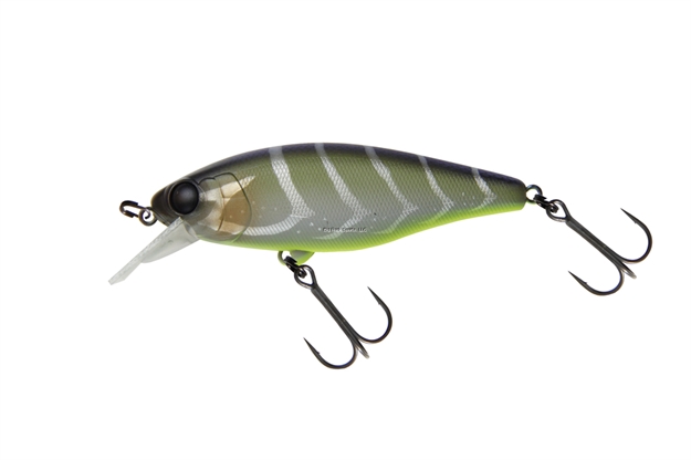 Picture of Jackall Lures Chubble 80, 3.1", .5Oz Minnow Shape Crankbait SR Black Back Craw